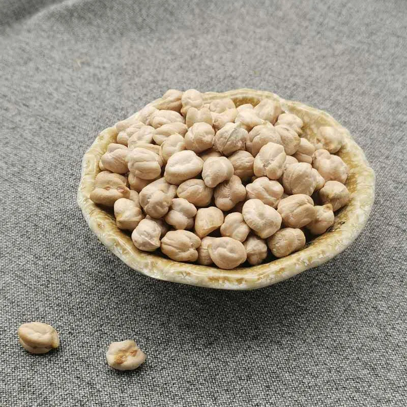The factory sells a large number of chickpeas directly to meet the food demand