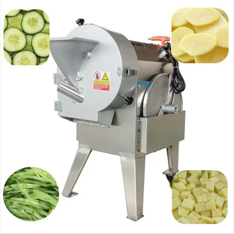 stainless steel root vegetable slicer radish shredding and dicing machine