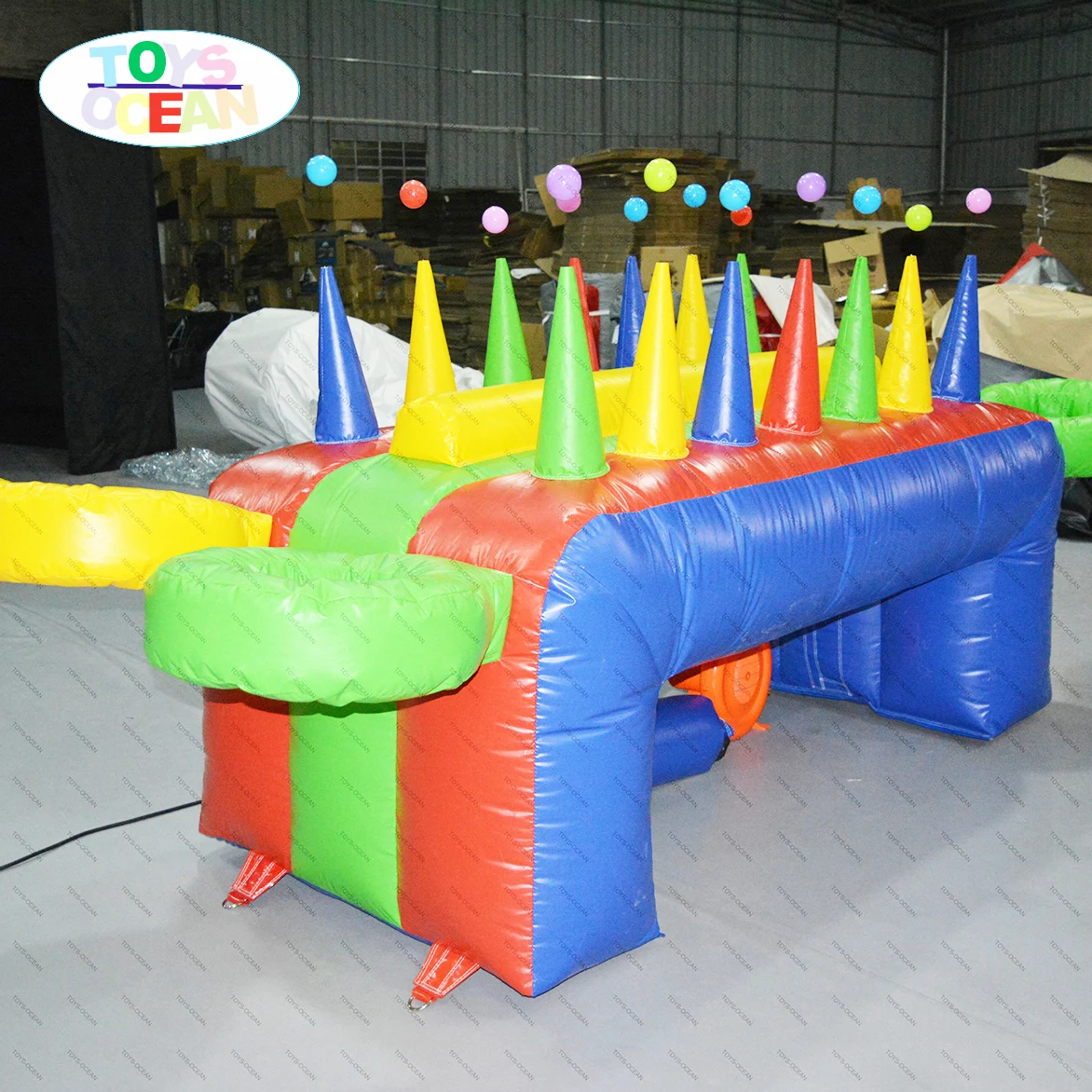 Factory Custom Event Party Competition Game Air Juggler Game inflatable Floating Ball Game