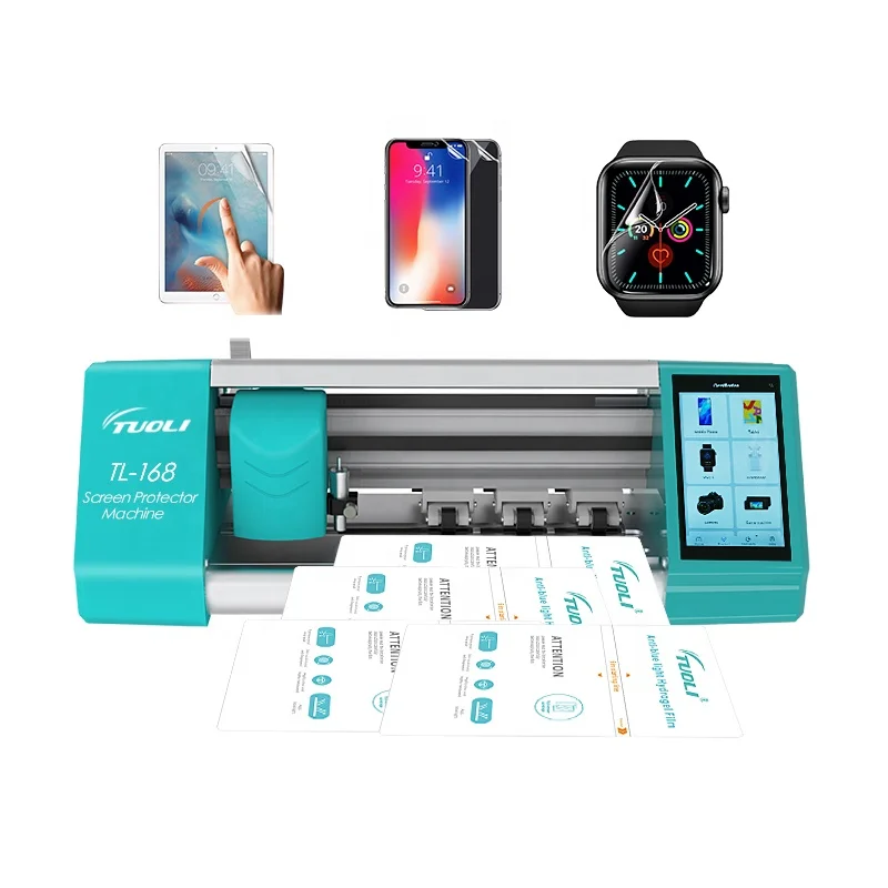 Hot selling Full Screen Unlock protector Phone TPU Film Clear automatic cutting making machine