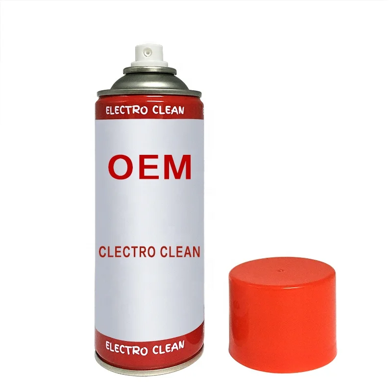 Fast Dry Cleaning Electronic Contact Cleaner Spray For Electrical