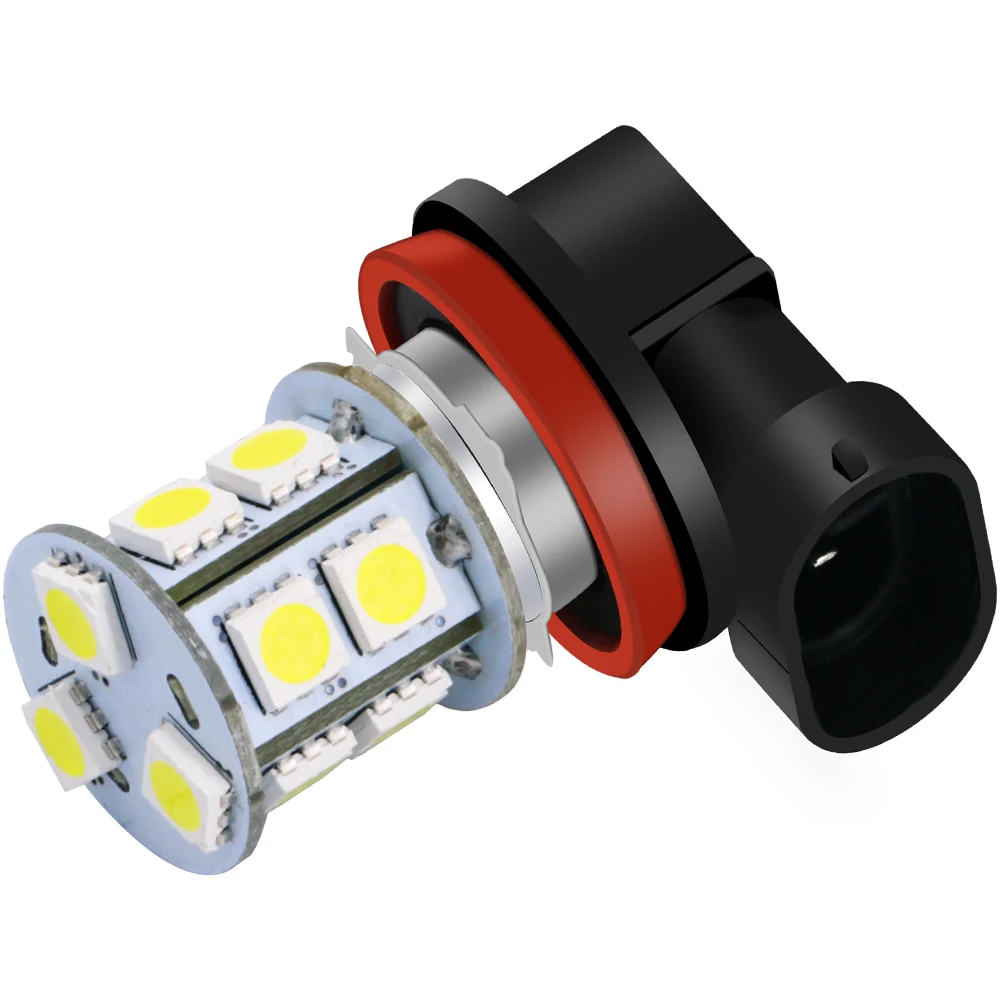 
Wholesale Price H1 H3 H7 H8 H9 H11 5050 13SMD LED Fog Lamp Car Driving Light Auto Bulb 10-30V White Headlight DJ201-H11 