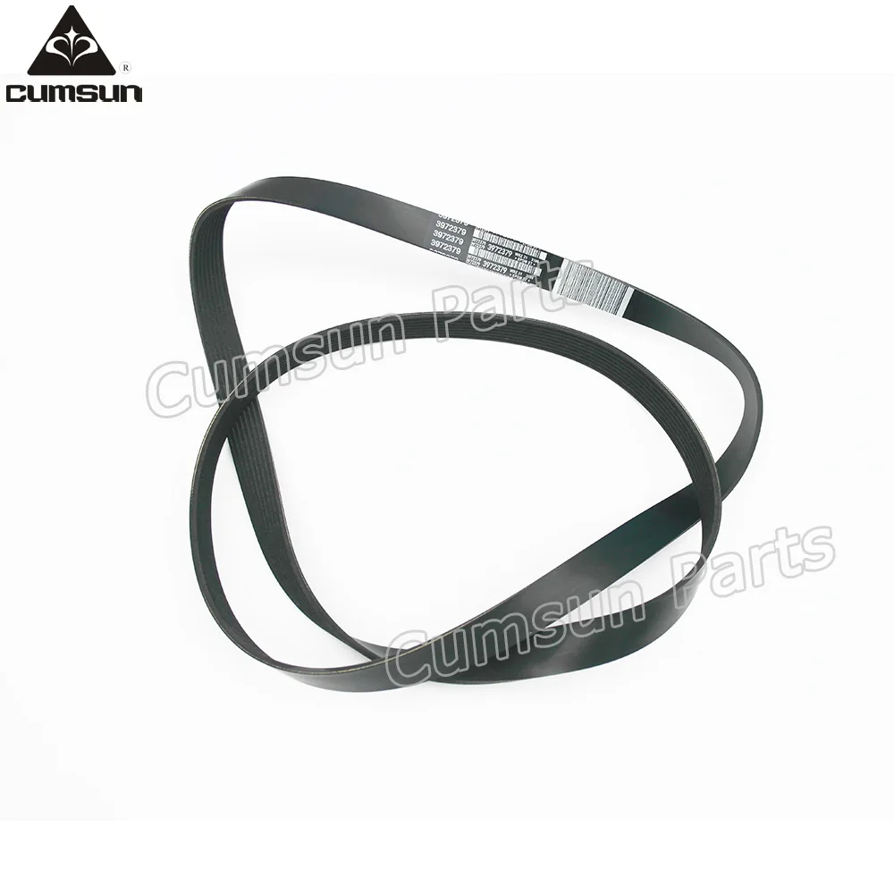 6CT8.3 QSC8.3 QSL8.9 QSL9 engine water pump drive belt 3972379 for cummins belt
