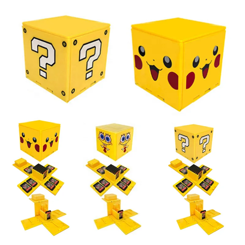  Бесплатная доставка многофункциональный качественный игровой аксессуар складной чехол для игровых карт Nintendo Switch с 16 слотами