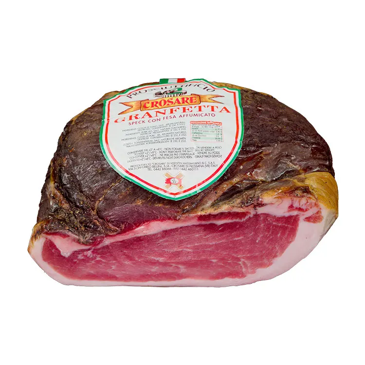 Top Quality Vacuum Pack Prosciutto Crudo Cured Pork Ham Speck Rump Smoked Raw Ham
