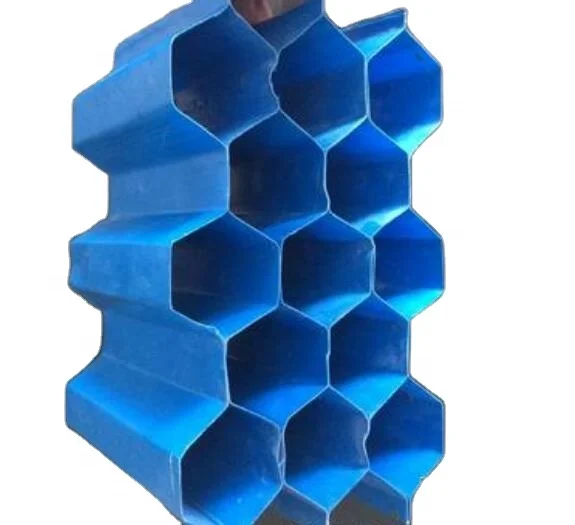 
inclined filter media Honeycomb inclined tube settler lamella clarifier 