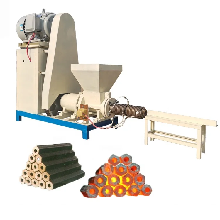 Low Invest Wood Chip Sawdust Rice  Olive Husk Briquette Making Machine Price Philippines