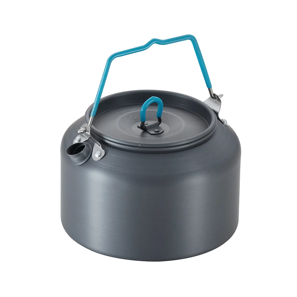 Factory Direct Portable Hiking Picnic Kettle And Outdoor Dining Tea Pot Set Camping Kettle Pot
