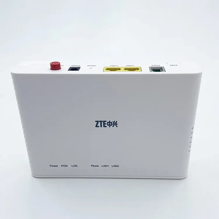 ZTE F612 FTTH GPON optical network terminal (ONT) with 1 Ge port + 1Fe port and 1pots zte f612 firmware