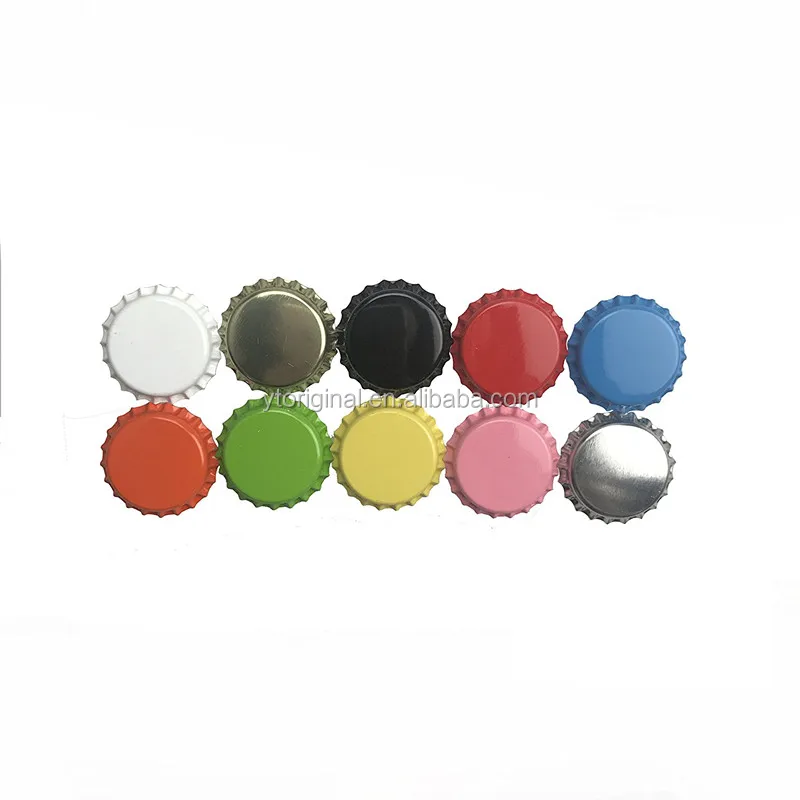 Wholesale cheap price accept customize logo metal caps for beer 26 mm beer bottle cap and crown caps
