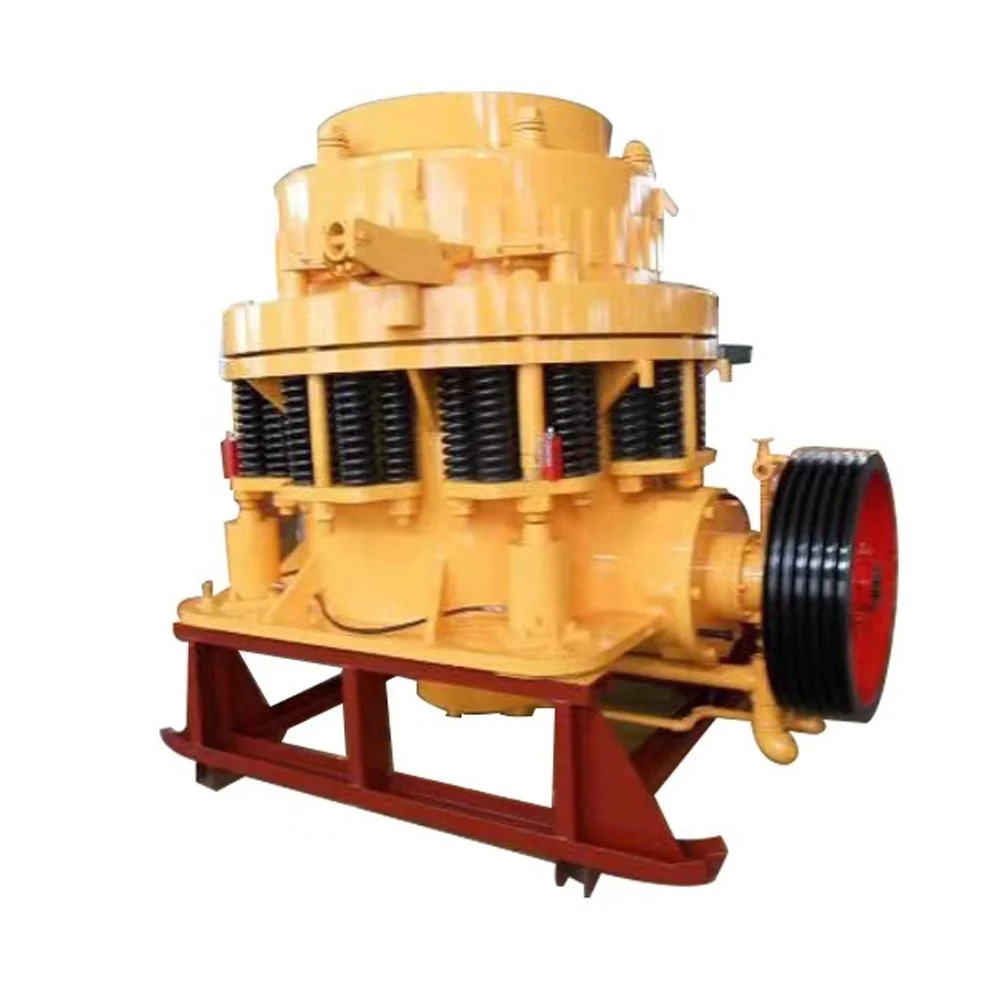 Large Capacity Rock Stone Crushing Machine Main Shaft Cone Crushers