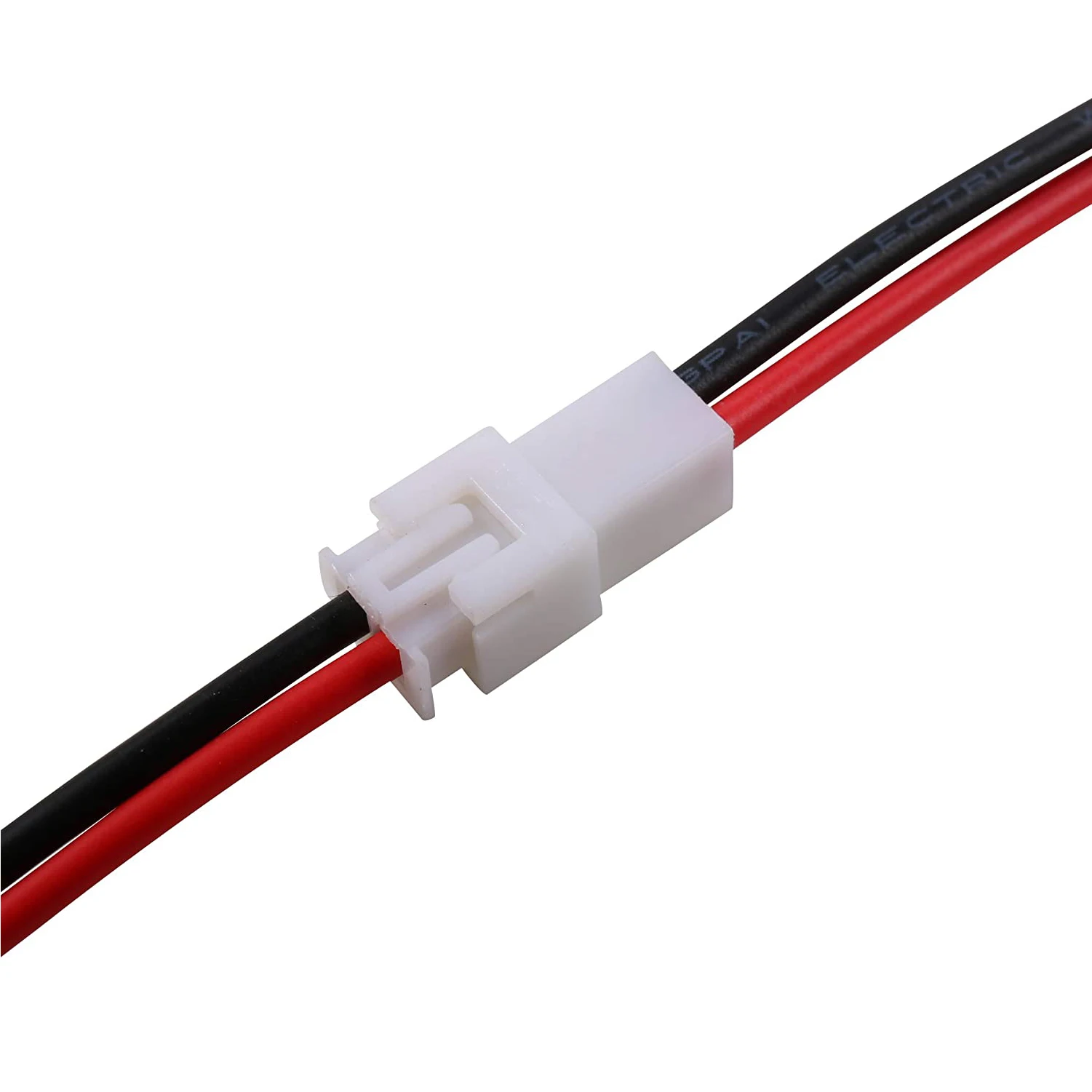  20AWG JST 2-контактный XH2.54 мужского и женского разъем с 1ft жильный