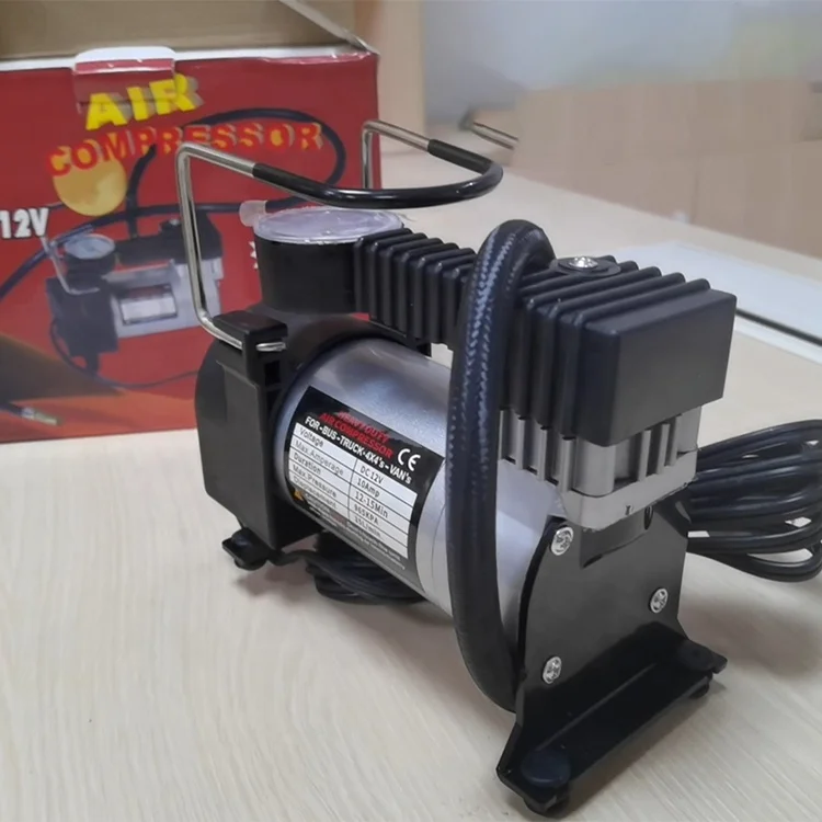 12v Mini Pump Portable  Air Compressor Tyre Pump  Mini Car tire inflator 19mm cylinder 30mm cylinder