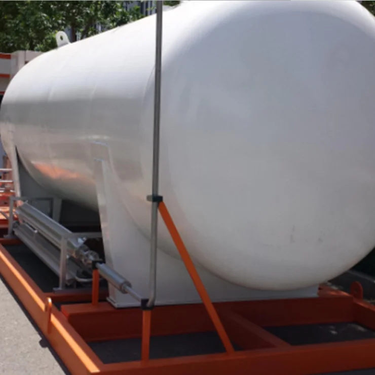  Резервуар для хранения сжиженного природного газа криогенный горизонтальный вертикальный