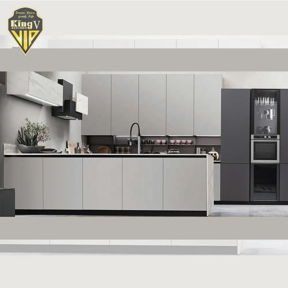 Luxury Kitchen Cabinet Custom High Gloss Luxury Design In Foshan Kitchen Cabinet Pulls made in china