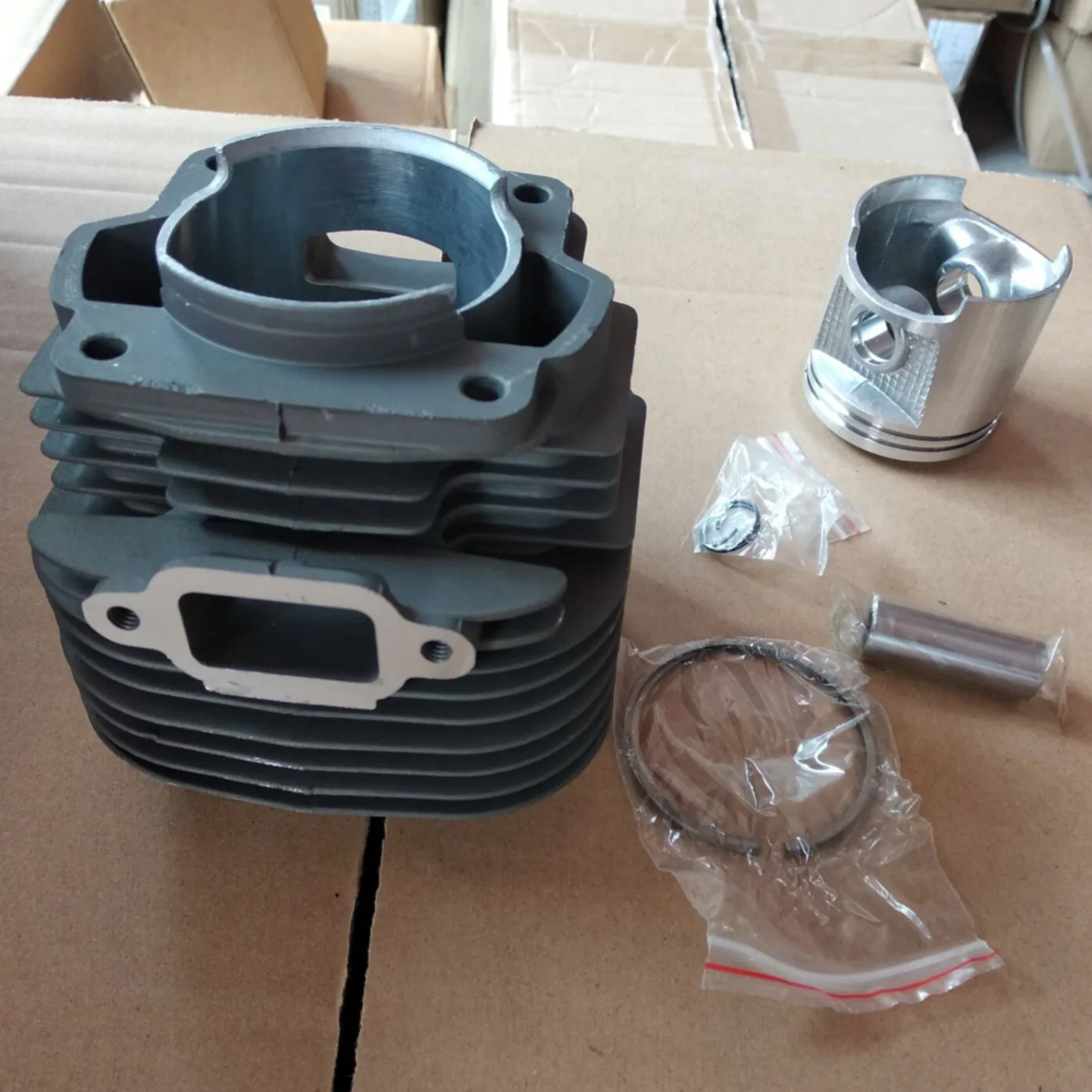 58MM Block Gasoline chainsaw parts Cylinder and piston pin ring kit  for Sthil 070