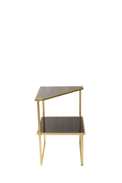 Фабрика Golden Arts, мебель для дома, Современная гостиная, креативный диван, Двухслойный дизайн, черный стеклянный боковой стол