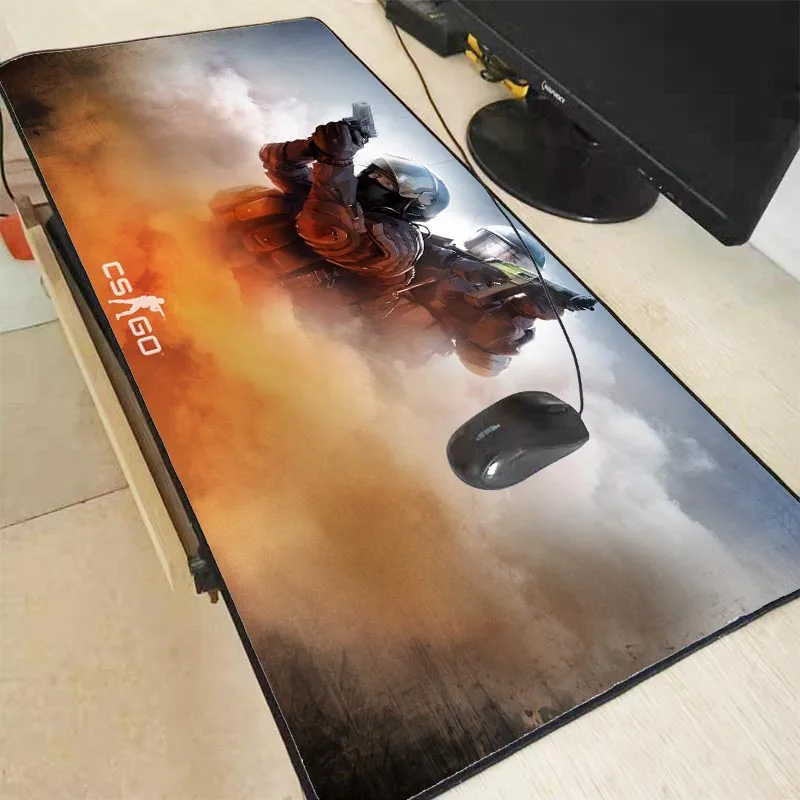 Large Mouse Pad Counter Strike Non-slip Keyboard Mouse Mat  for CS GO Gamer Mousepad game accessories table pad