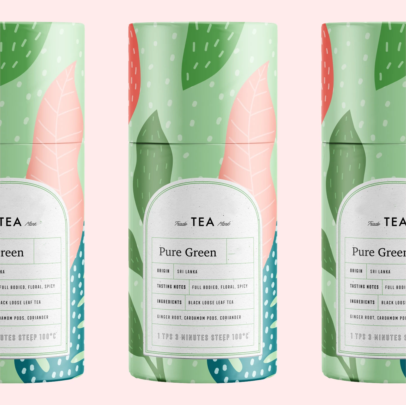 
Custom Recycle ECO friendly paper flower herbal tea packaging box 