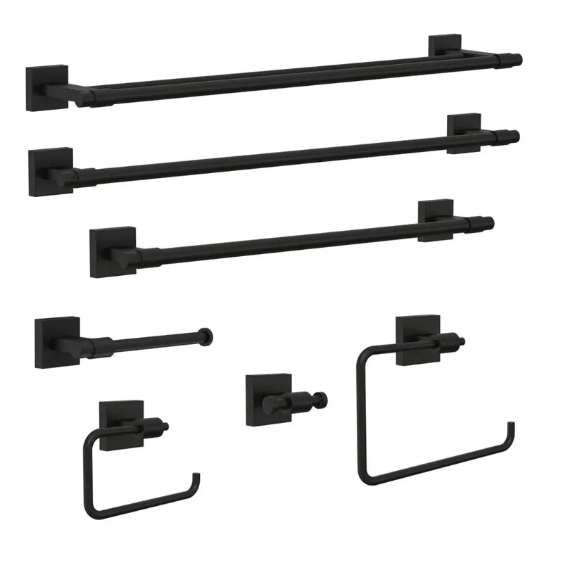 High Quality Five Pieces Luxury Bathroom Accessories Set with The best seller in the US market