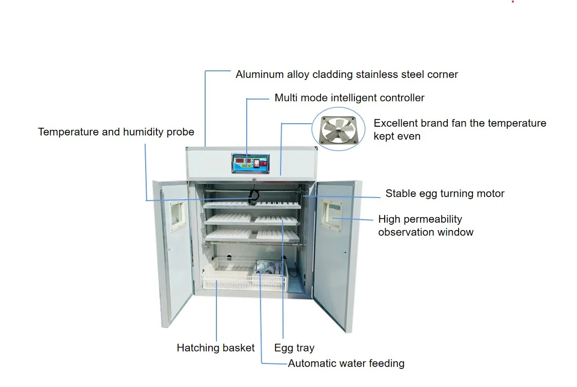 Egg Incubator Small Chicken Egg Incubator Intelligent Control Automatic 528