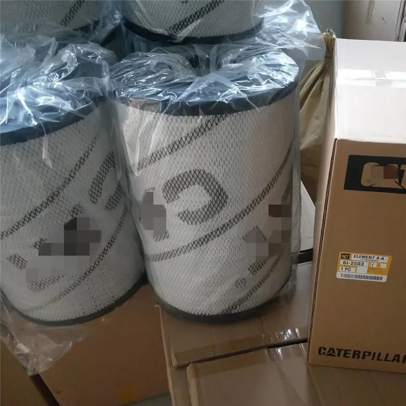Huida Excavator spare parts Air Filter 6I2503 For E324D 6I-2503 6I-2504 6I2503 6I2504 used for Caterpillar