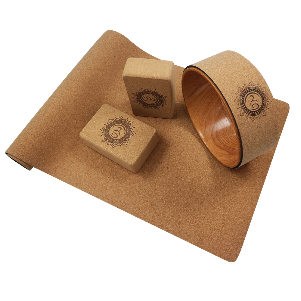 Yugland оптовая продажа изготовленным на заказ логосом портативный тренажерного зала фитнеса Экологичные Non-slip натуральные йога коврики eva-звезды Ливи»