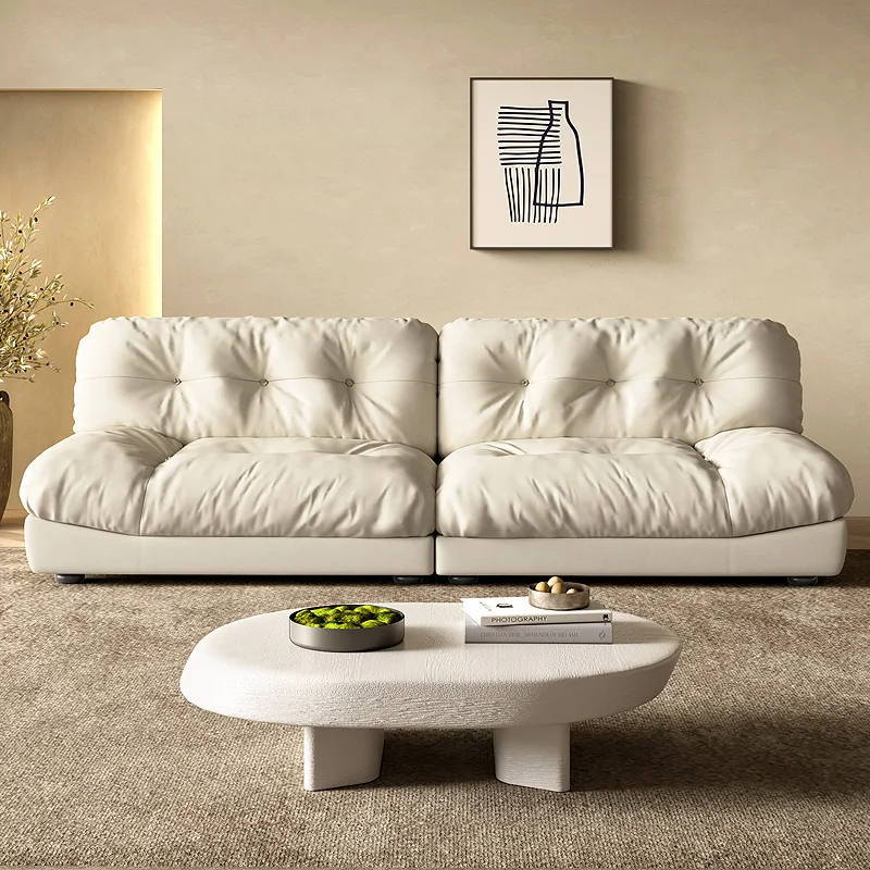 Three-Dimensional Fashion Soft Skin-Friendly Three-Seat Comfortable Sofa