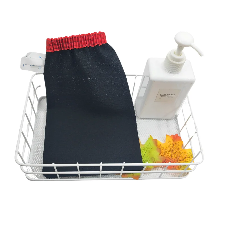Wholesale Body Deep Cleaning Dead Skin Remover Exfoliator Mitt Exfoliating Gloves Viscose Kessa Exfoliating Glove