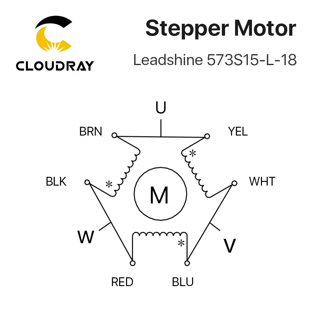 Cloudray DM02 Leadshine 3-фазный шаговый