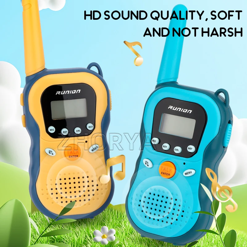 Zhorya High Quality 16 Channel 3 Km Long Range Radio Comunicador Walkie-Talkie Mini Walkie Talkie Toys For Kids