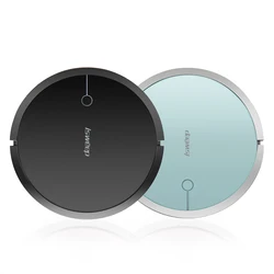 Black Mini Floor Vacuum Cleaning Robot with Controller Easy Home Robot Vacuum Cleaner Scheduled Cleaning Dry Household Ybs 1705