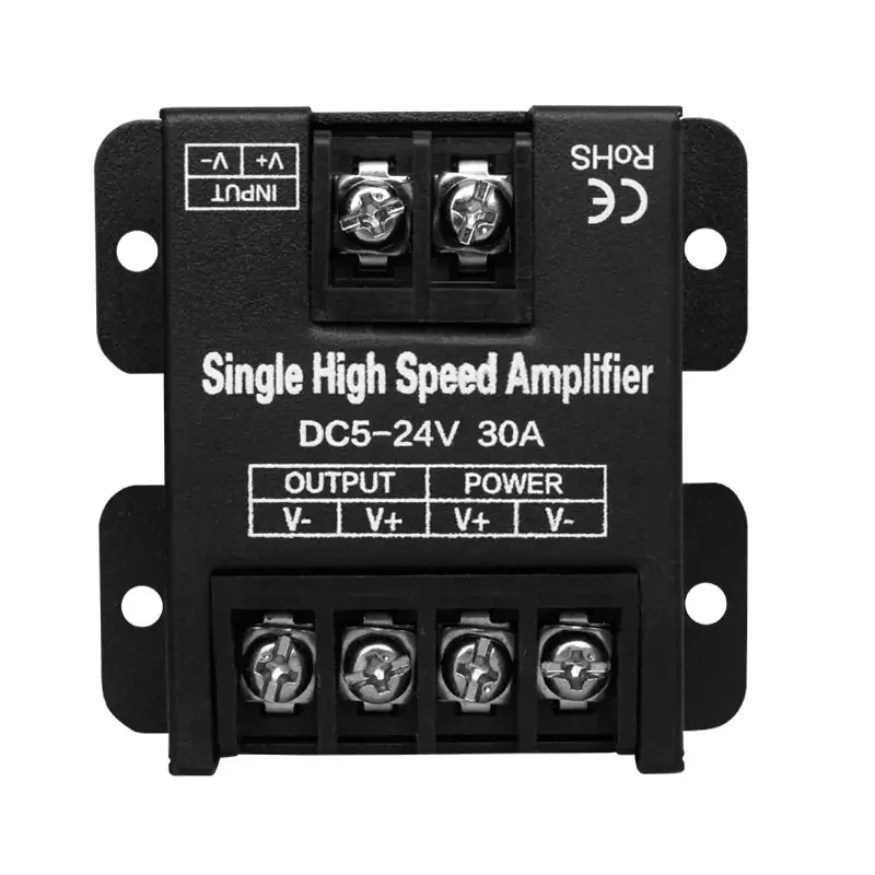 Железное сиденье высокой мощности 360 Вт DC5-24V Одноцветный усилитель для инженерных специальных светодиодных одноцветных ламп