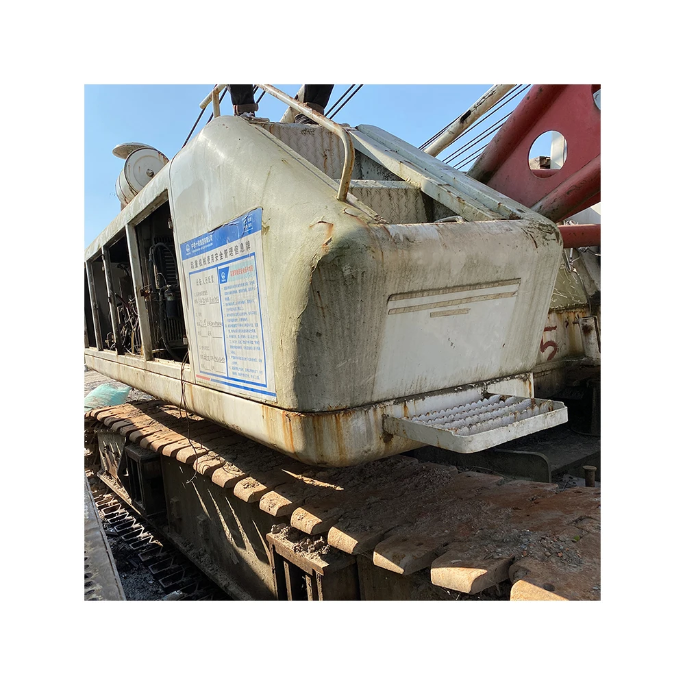 QUY70 мобильный кран б/у гусеничный кран цена для продажи с 24 м стрела