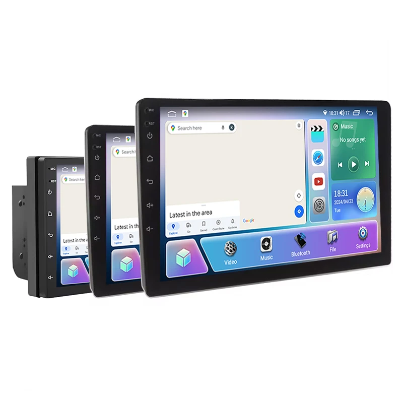 New Arrival N5 128GB 9/10 Inch Universal Android Auto Car DVD Player BT FM DSP Radio QLED Screen for Car GPS Navigation Carplay