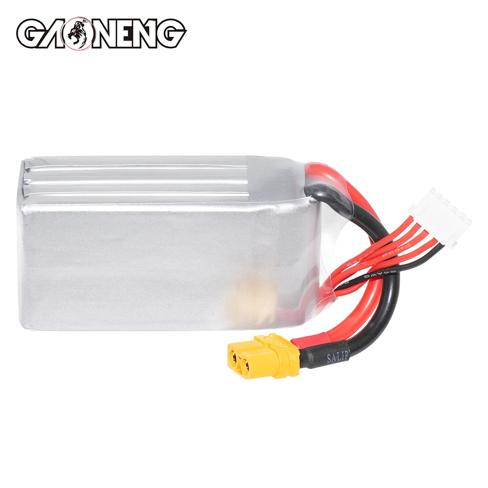 GAONENG GNB 1300MAH 14.8V 4S 100C XT60 RC LiPo Battery Drone FPV Graphene LiPo 180-330mm Brushless FPV 5 to 6 inch Drone GEPRC