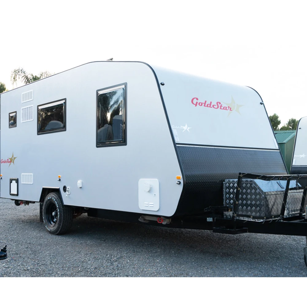 4X4 6X6 Off Road Caravan Campers Motorhom Caravans RV Heavy Duty Van Camper Tiny Trailer for sale
