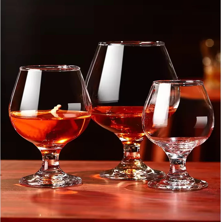 Wholesale 105ml/150ml/166ml Shot Glass Brandy Snifter Glass Cognac Bourbon Liquor Tequila Glasses