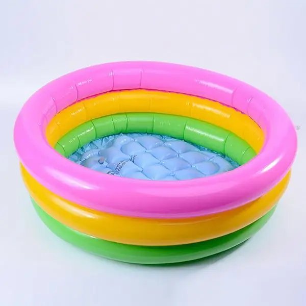 
Rainbow ring inflatable swimming pool for kids 