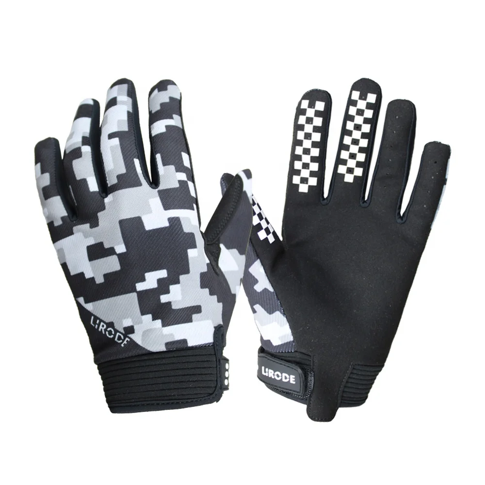 Men Women Motocross Riding Driving Tactical Gloves Custom Non Slip Protective Racing ATV Gloves For Dirt Bike MTB BMX XC DH