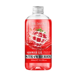 DV.DAVEY BRAND QUALITY NOURISH AND MOISTUIZE STRAWBERRY SHOWER GEL