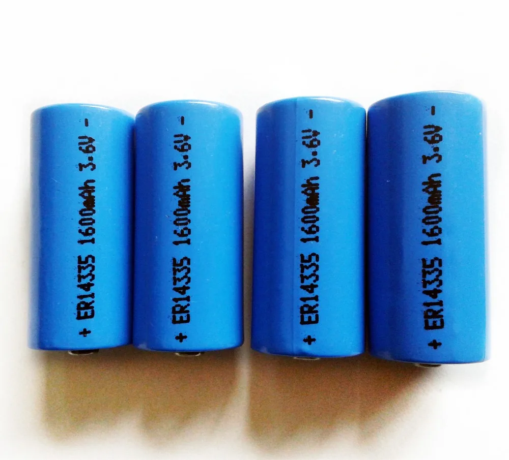 High quality ER14335 2/3AA Size 1650mAh Lithium Primary Battery ER14335 for heat meters