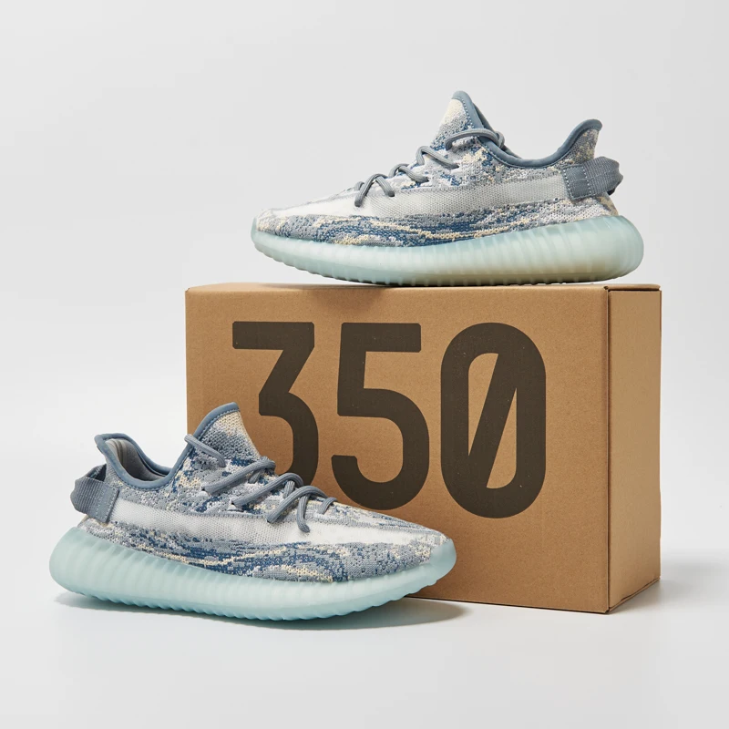 Yeezy 350 Wholesale Original Brand Sneakers Tenis Breathable Jogging Cushion Casual Running Shoes Reflective Yezzy Yeezy 350 V2