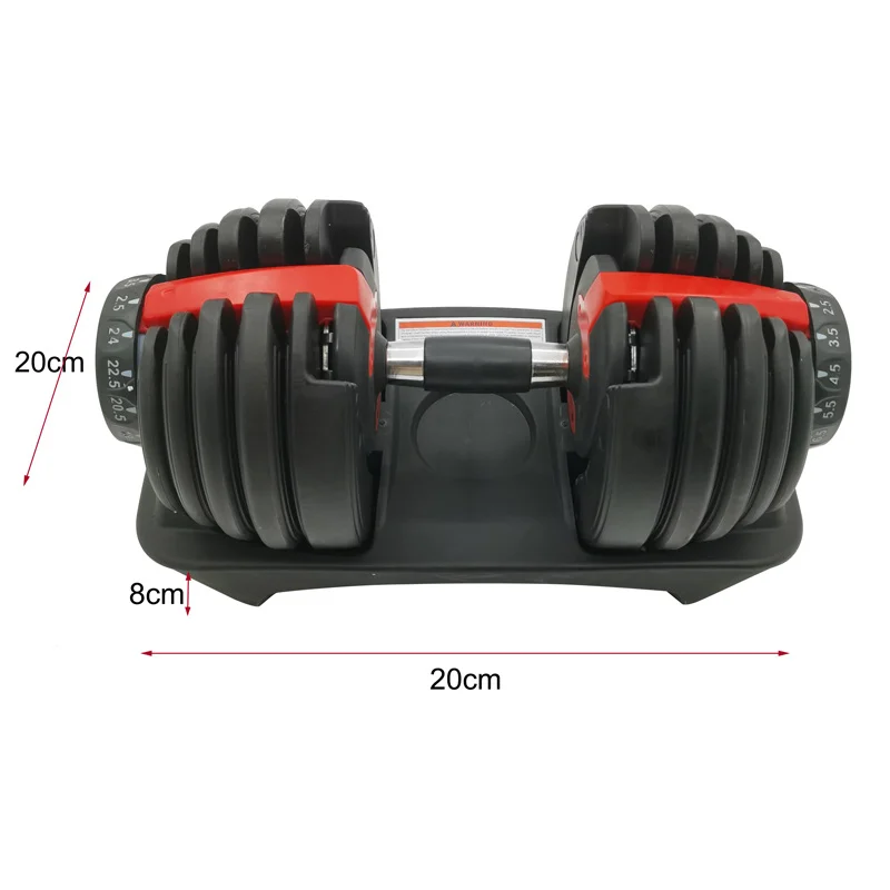 Amazon Indoor Fitness Equipment Men Weights 24 kg Weights Dumbbells Adjustable