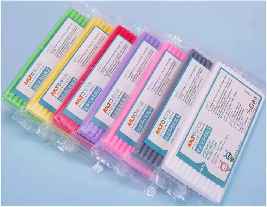 Soft-Touch 125g 49-Color Polymer Clay for Sculpted Clay Figurines and DIY Decorations | Light Polymer Clay for Beginners