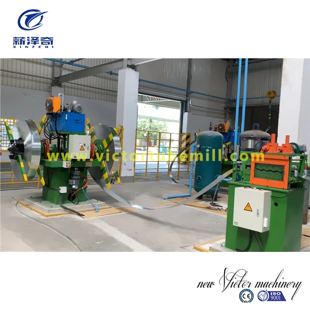 VZH-12 automatic steel pipe making machine/erw pipe mill