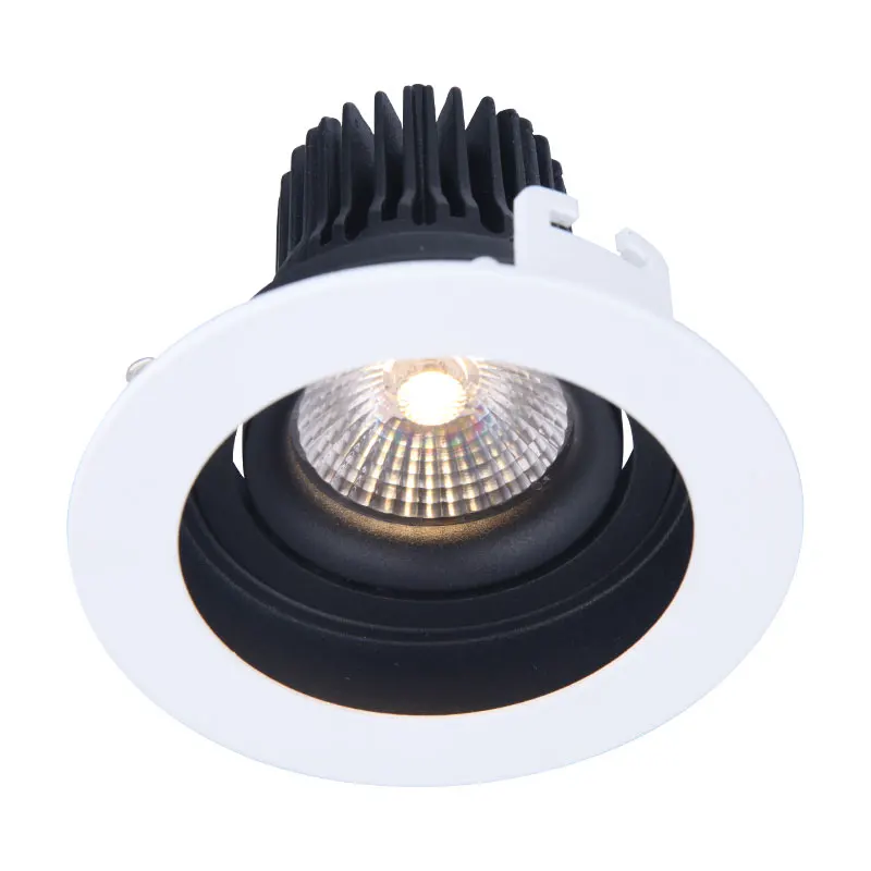 New Product High CRI 5W 7W Recessed Round Anti Glare LED COB Downlight