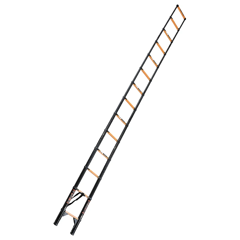 Carbon Steel Multifunction Retractable Telescoping Folding Ladder