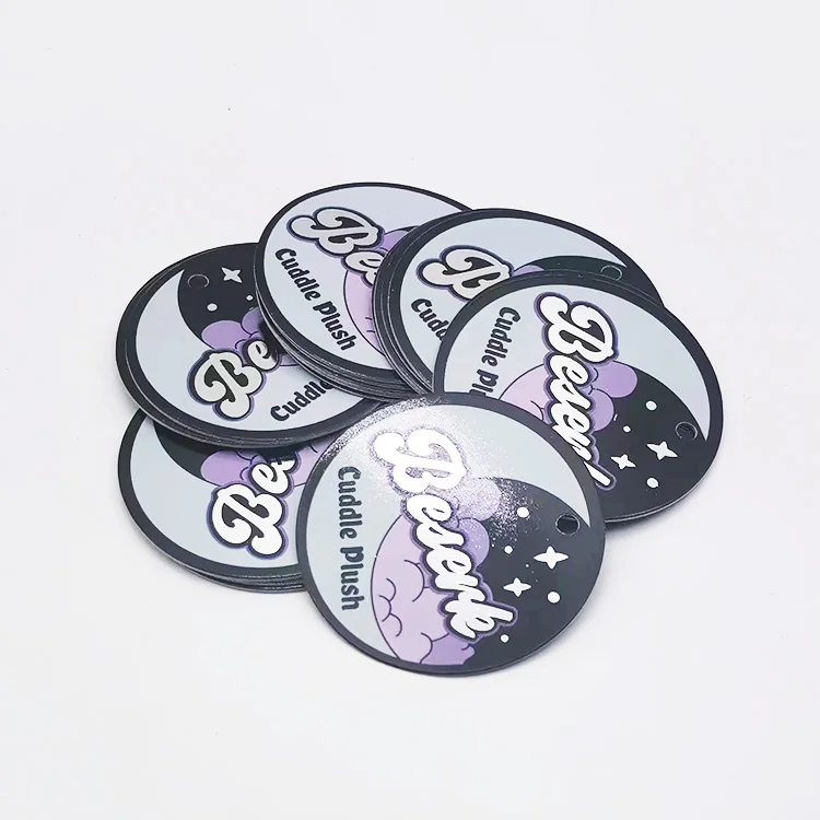 Custom Logo  New Design Art Paper Stocking  Shoe Seal Shirt Tags Label Tagsfor Clothes Label