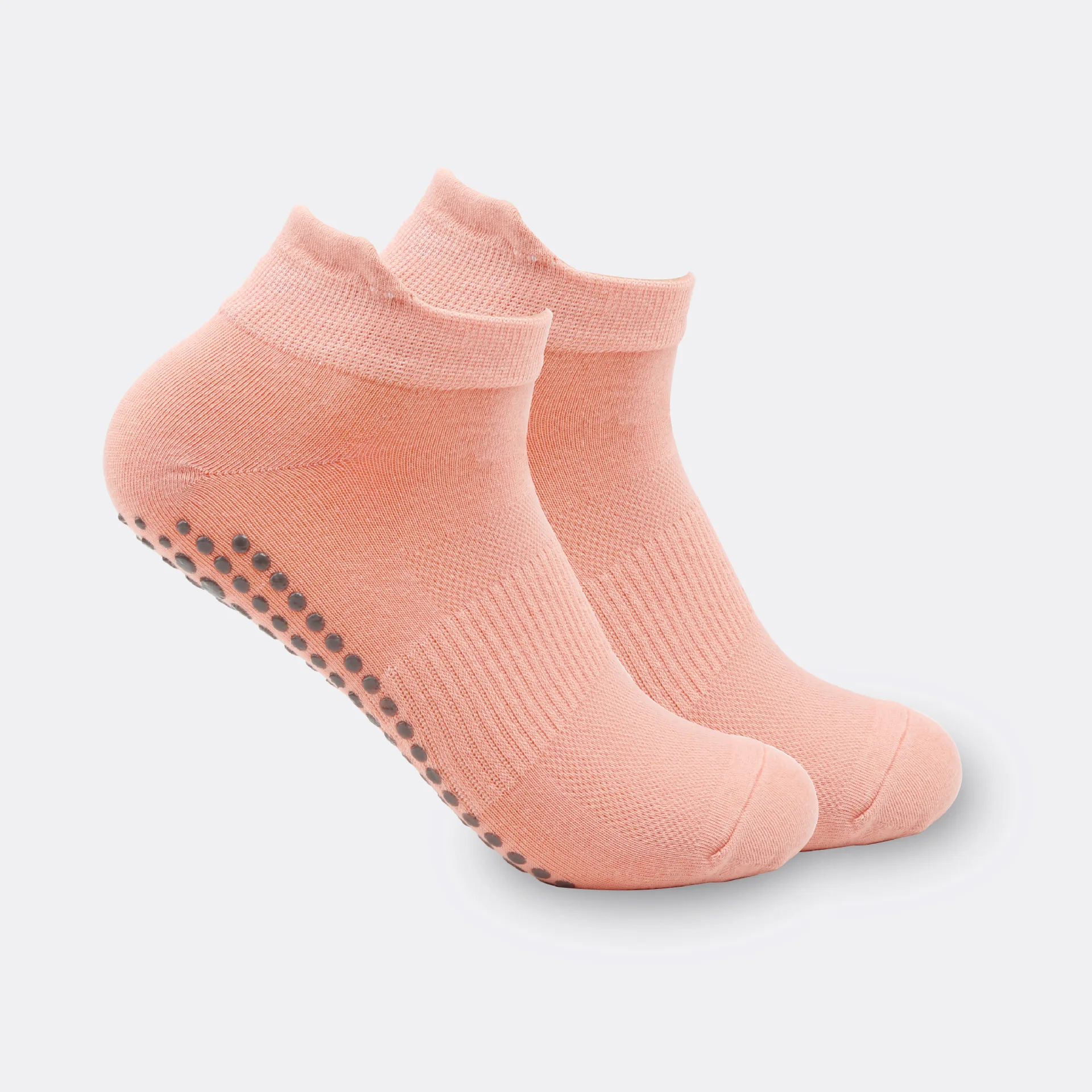 Women Pilates Grip Socks Yoga Socks with Grips for Women Non-Slip Athletic Socks